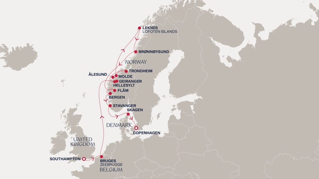 Norway Cruise Itinerary Explora Journeys